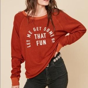 MATE soft terry crewneck